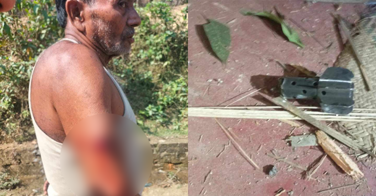 মিয়ানমার থেকে ছোড়া গুলিতে বাংলাদেশি আহত