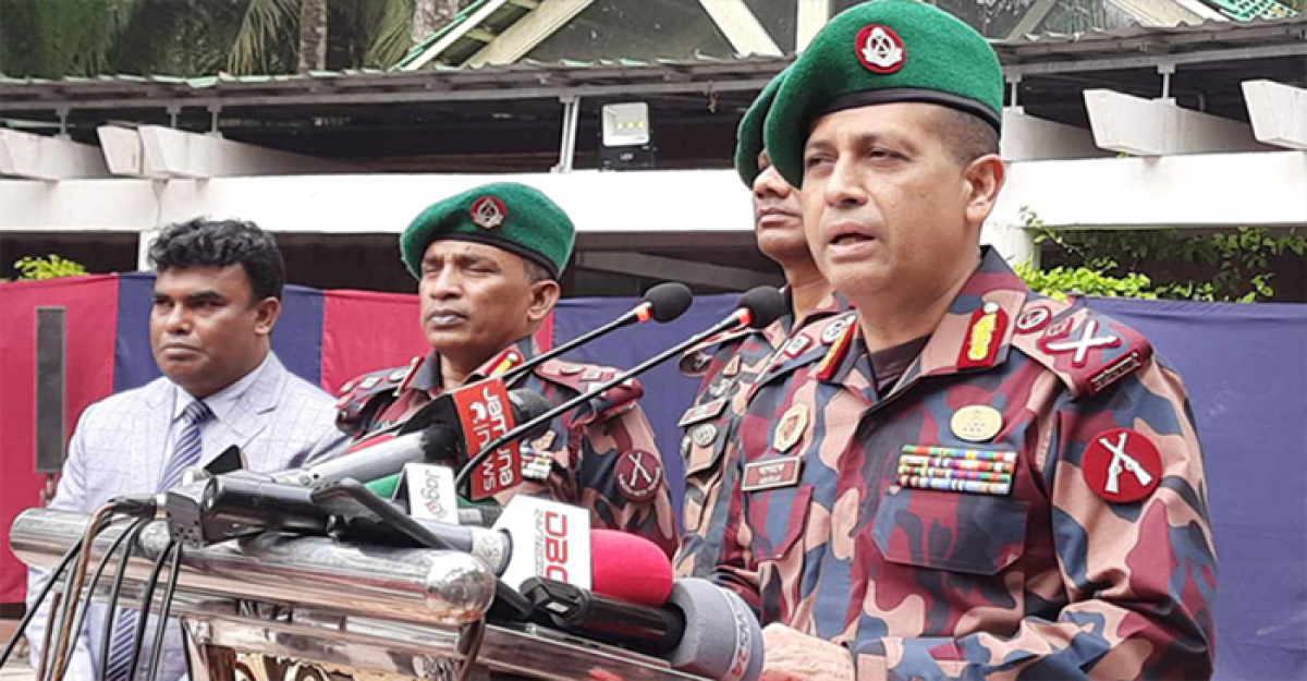 সীমান্ত পরিদর্শনে যাচ্ছেন বিজিবিপ্রধান