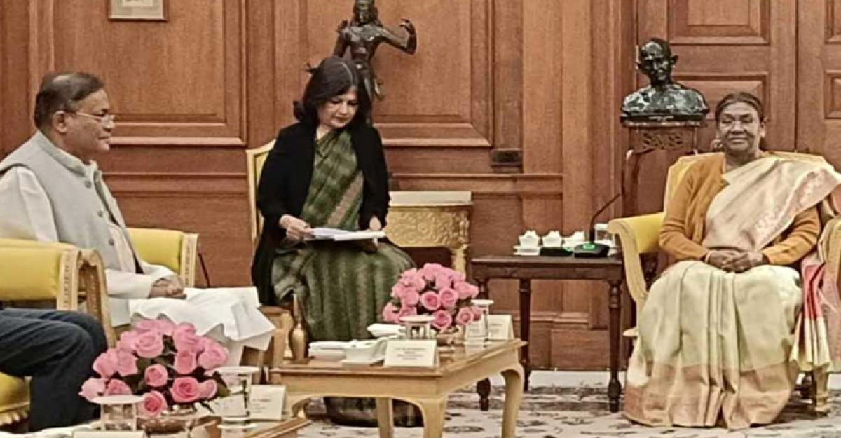 শেখ হাসিনার ভূয়সী প্রশংসা করলেন ভারতের রাষ্ট্রপতি