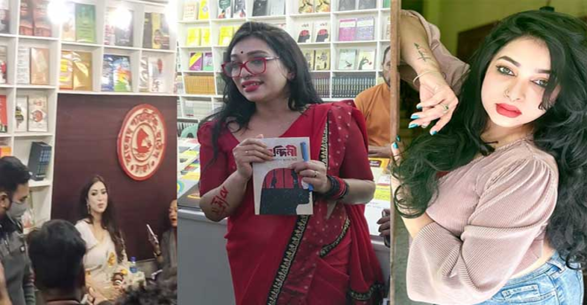 এবার বইমেলায় সাবরিনাকে ‘ভুয়া ভুয়া’ বলে দুয়োধ্বনি