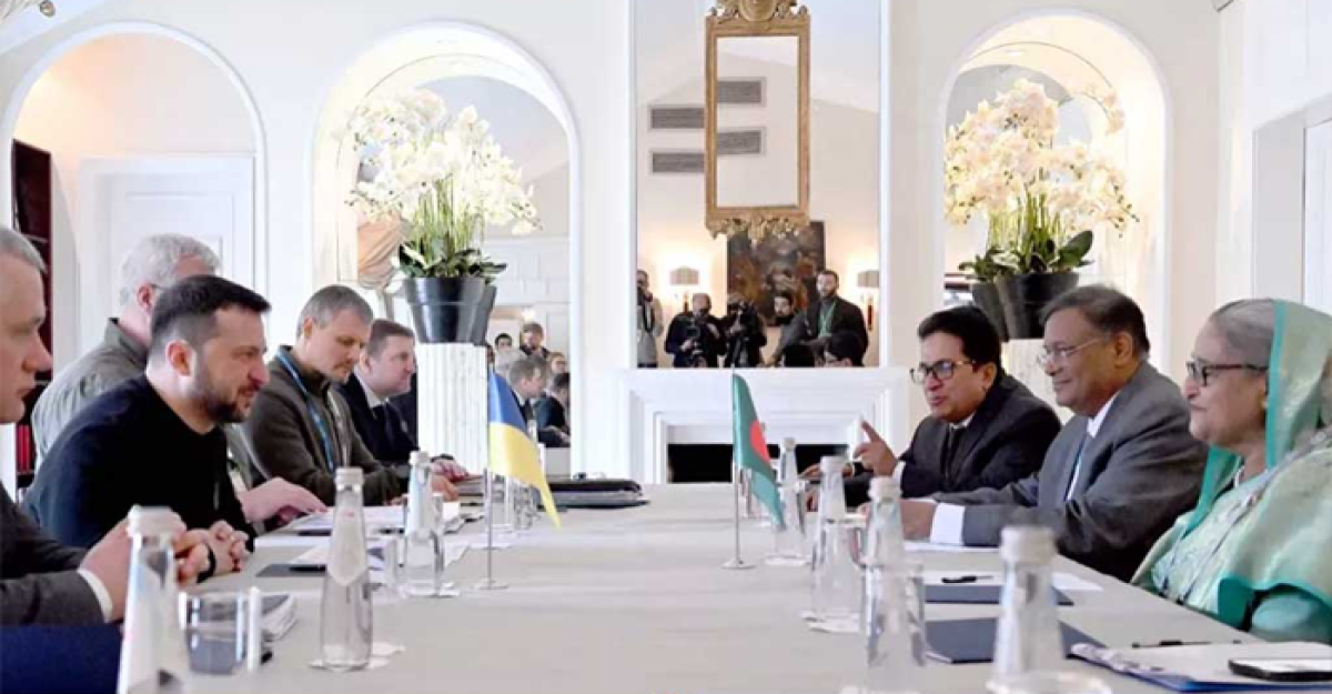 জেলেনস্কির সঙ্গে প্রধানমন্ত্রীর বৈঠক
