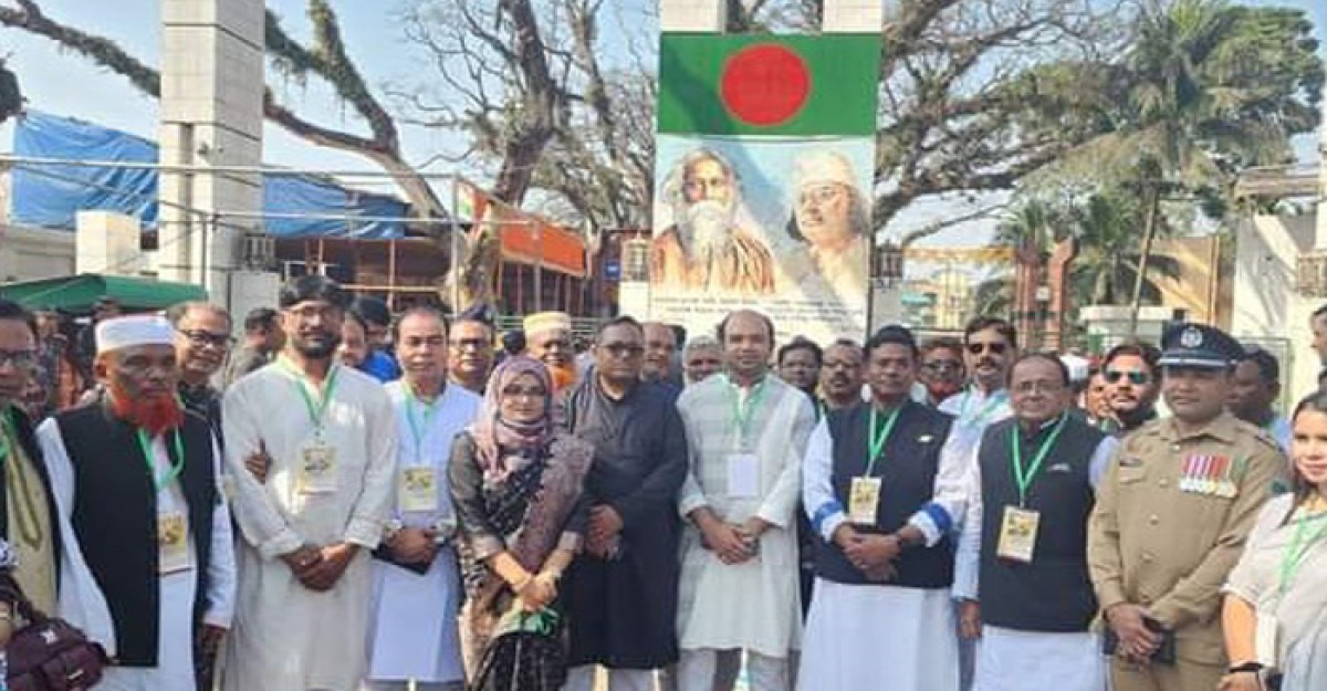 ভাষার টানে দুই বাংলার ভাষাপ্রেমীদের মিলনমেলা বেনাপোল নো-ম্যান্সল্যান্ডে