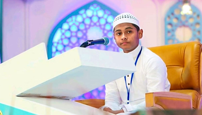 ইরানে কোরআন প্রতিযোগিতায় প্রথম হলেন হাফেজ বশির