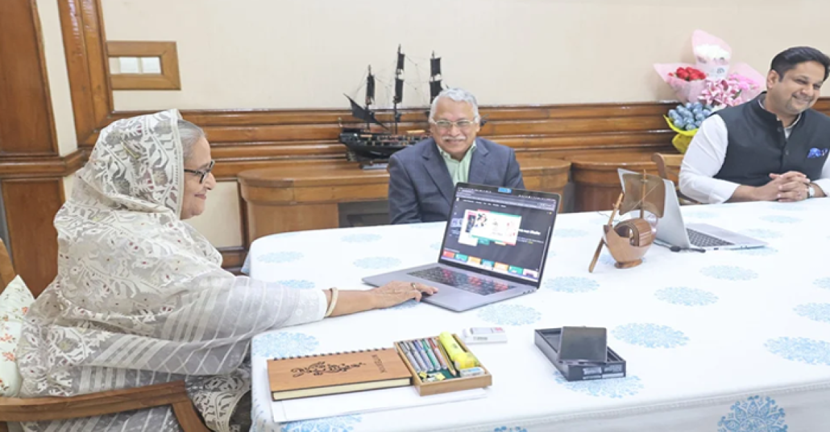 ‘বঙ্গবন্ধু’ অ্যাপের উদ্বোধন করলেন প্রধানমন্ত্রী
