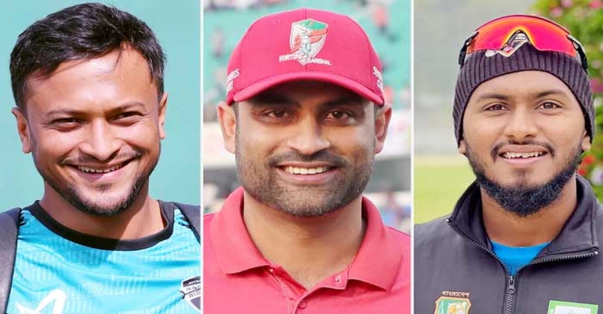 ইংল্যান্ডের ১০০ বলের ড্রাফটে সাকিব-তামিমসহ ১৬ বাংলাদেশি