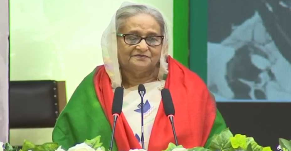 বঙ্গবন্ধুর ৭ মার্চের ভাষণ মুক্তিযুদ্ধের বিজয় এনে দিয়েছে: প্রধানমন্ত্রী