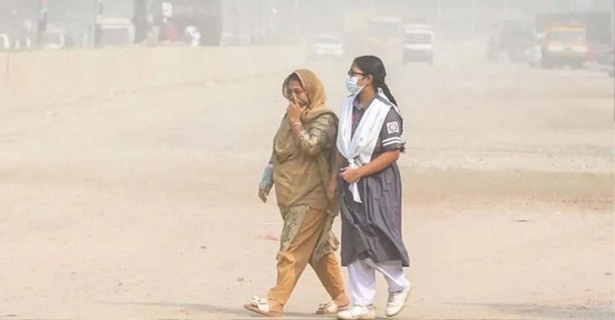 ছুটির দিনেও ‘অস্বাস্থ্যকর’ ঢাকার বাতাস