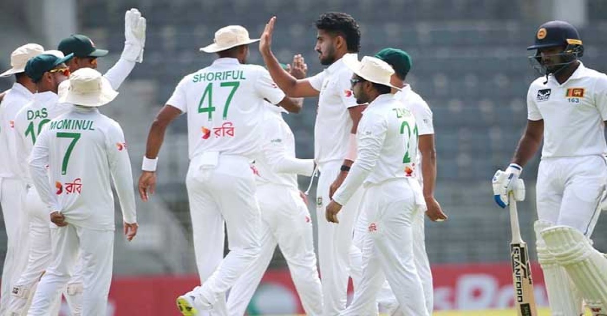 খালেদ-রানার দাপুটে বোলিংয়ে ২৮০ রানেই অলআউট লঙ্কানরা