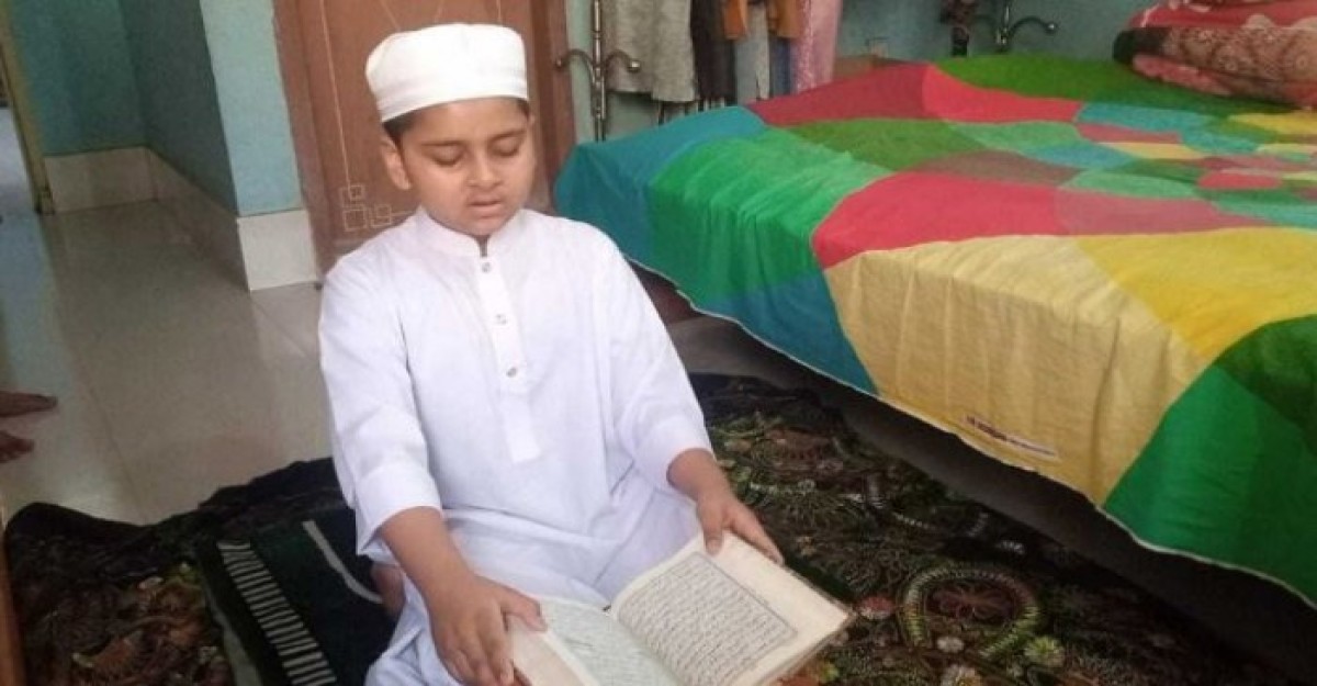 ৭১ দিনে কোরআন মুখস্থ করলেন ৯ বছরের নাফিস