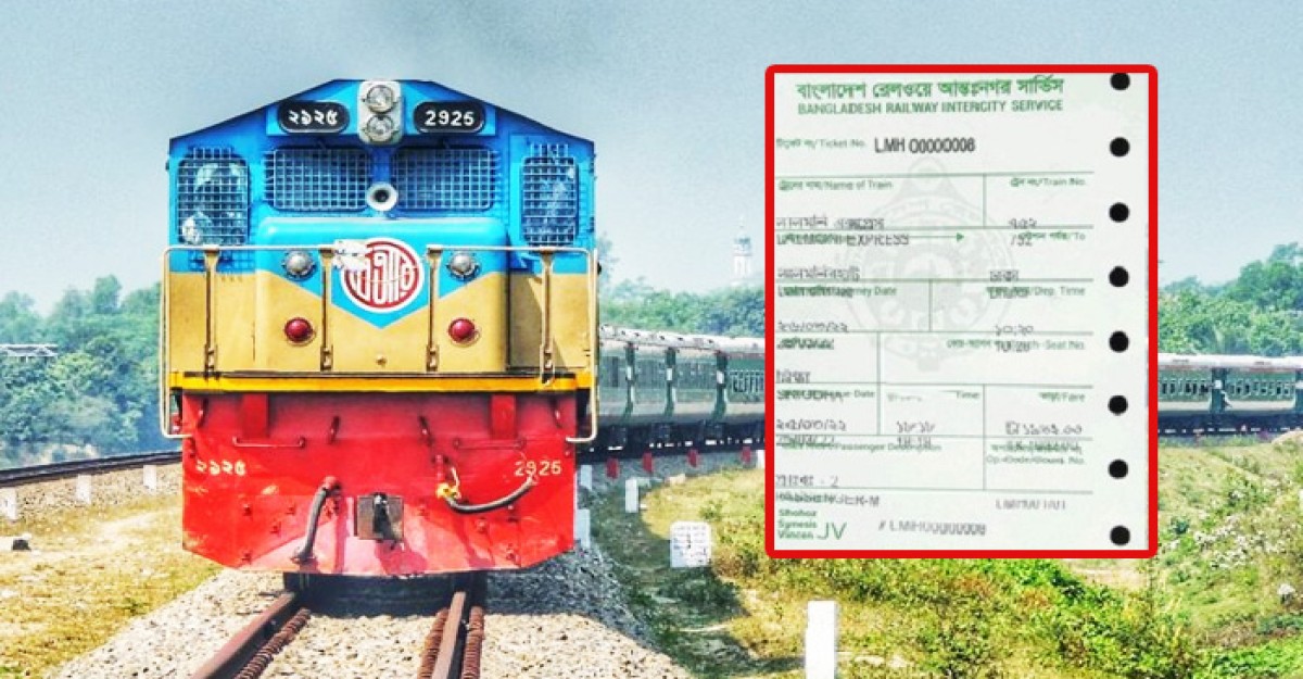 আজ থেকে ট্রেনের অগ্রিম টিকিট বিক্রি শুরু