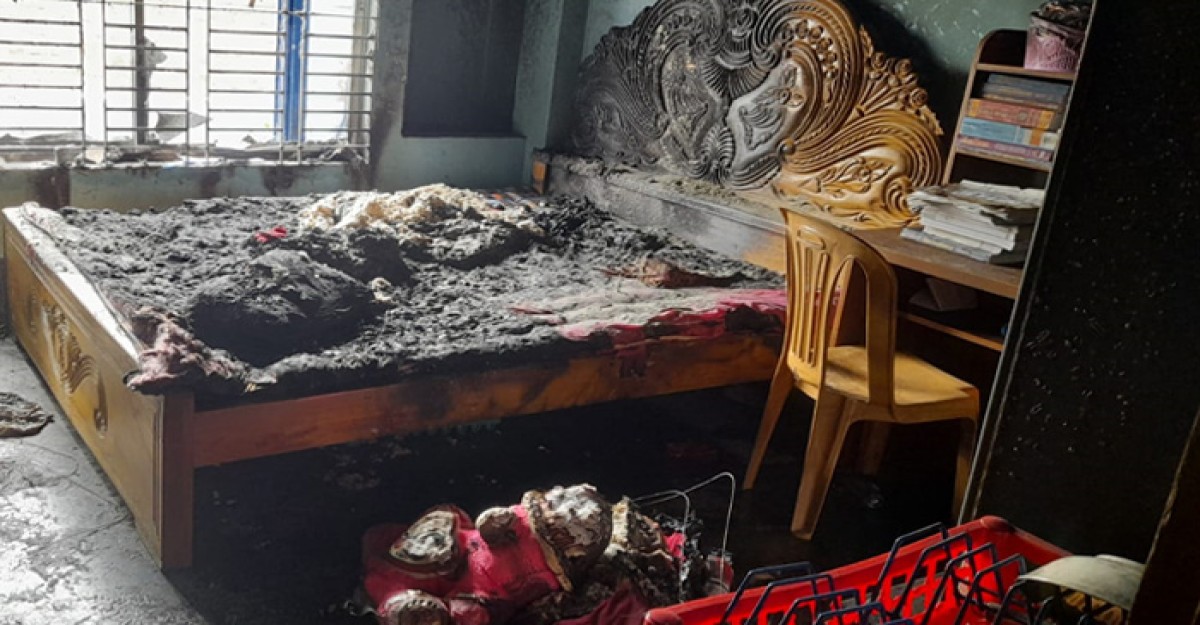 ধামরাইয়ে গ্যাস লিকেজ থেকে বিস্ফোরণ, একই পরিবারের দগ্ধ ৪
