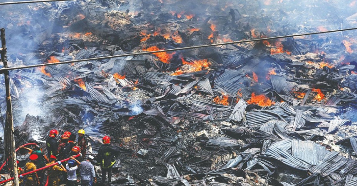 কুষ্টিয়ার কুমারখালীতে আগুনে পুড়ে কৃষকের স্বপ্ন পুড়ে ছাই