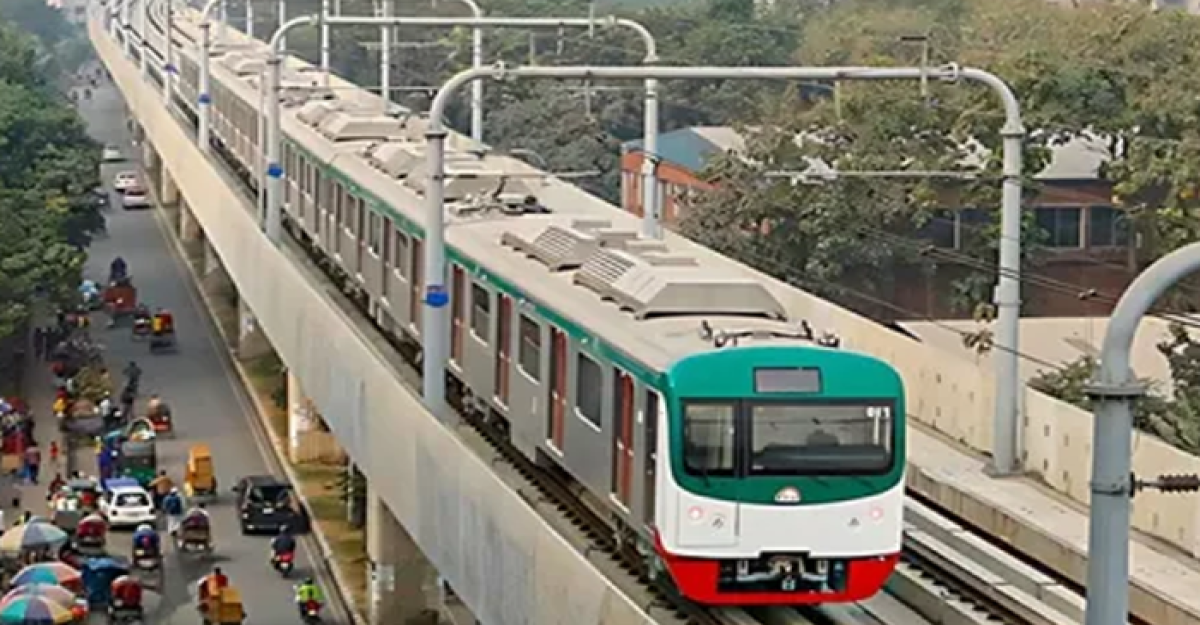 ১ ঘণ্টা পর মেট্রোরেল চলাচল শুরু