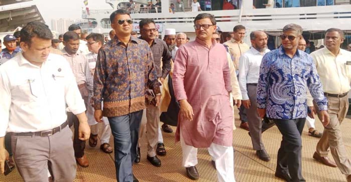 আগামী দিনে সদরঘাট আরো ফিটফাট হবে-নৌপরিবহন প্রতিমন্ত্রী