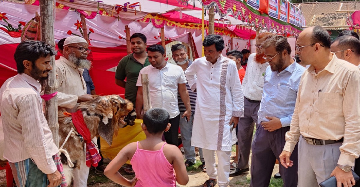 সদরপুরে প্রাণিসম্পদ সেবা সপ্তাহ ও প্রদর্শণী