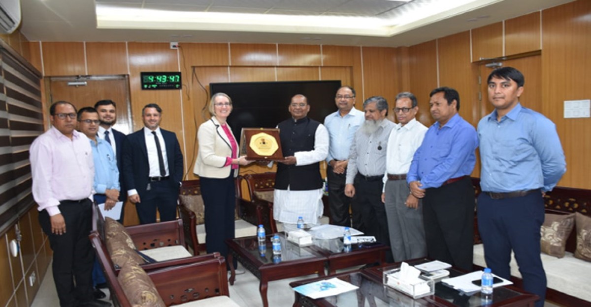 দুর্যোগ ব্যবস্থাপনা ও ত্রাণ প্রতিমন্ত্রীর সাথে ঢাকাস্থ ব্রিটিশ হাইকমিশনারের সৌজন্য সাক্ষাৎ
