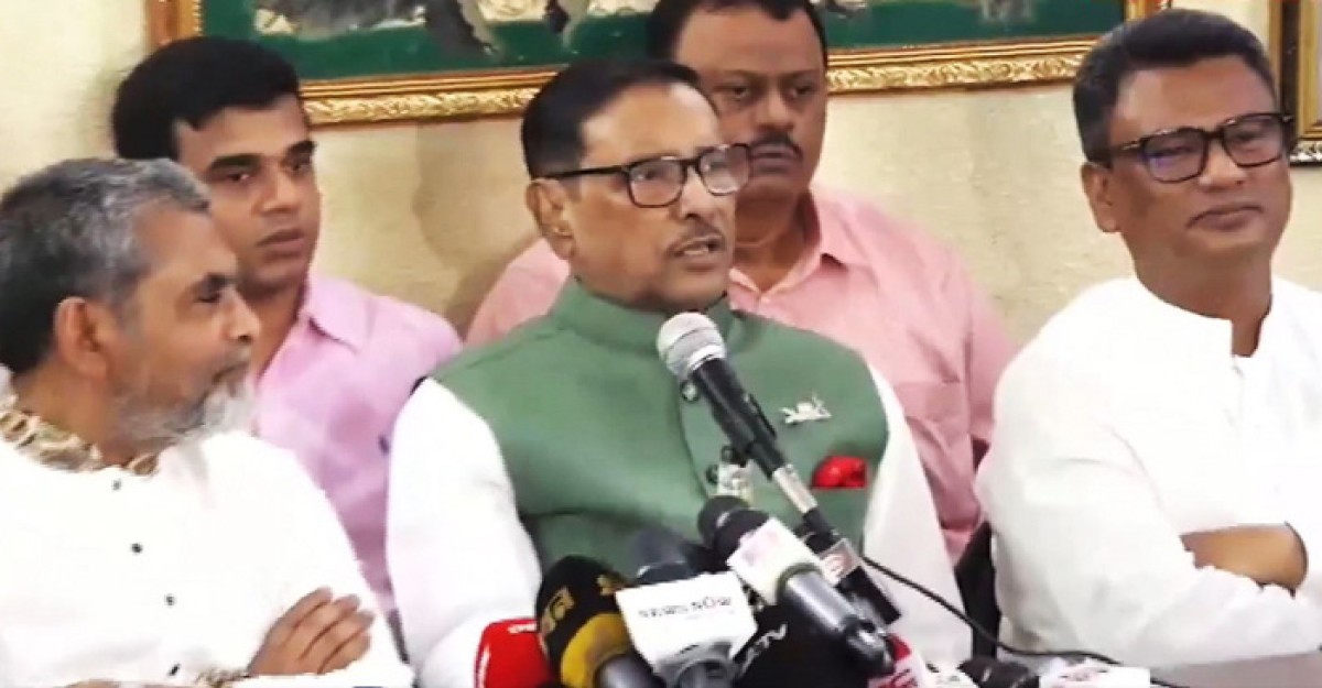 নির্বাচনে মন্ত্রী-এমপির স্বজনদের বিরত রাখা নীতিগত সিদ্ধান্ত: কাদের