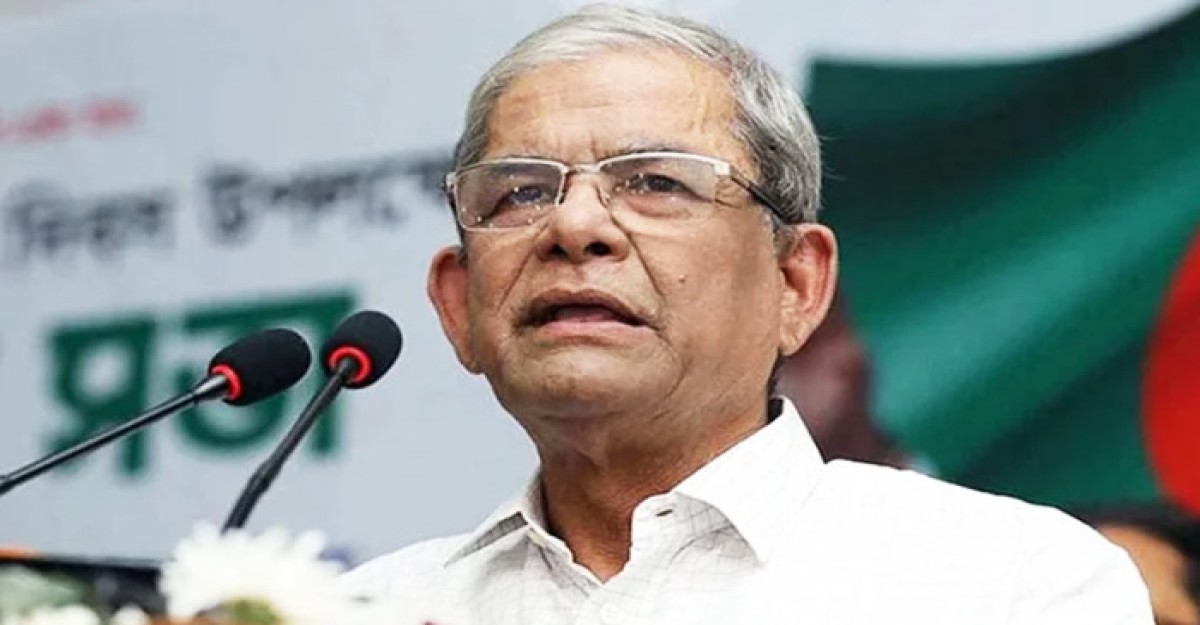 আ. লীগের কারণে পানির ন্যায্য হিস্যা থেকে বঞ্চিত দেশ: ফখরুল