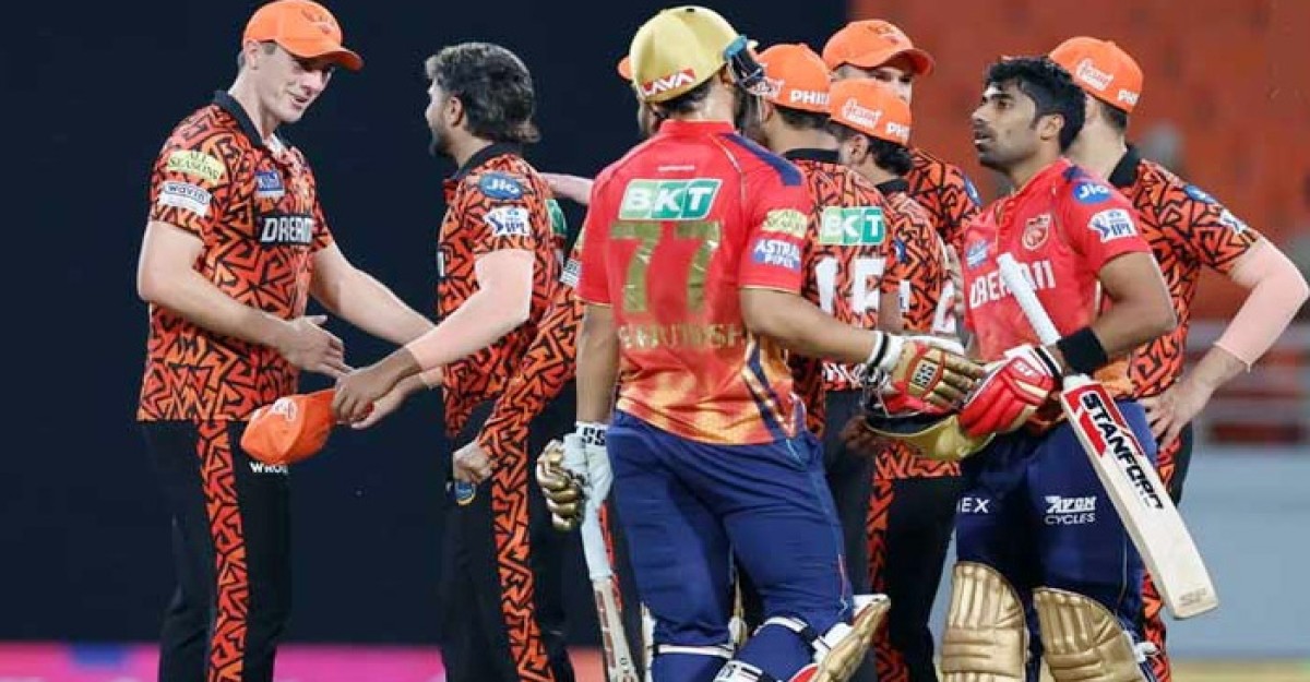 পাঞ্জাবকে হারিয়ে শীর্ষ দুইয়ে সানরাইজার্স হায়দরাবাদ