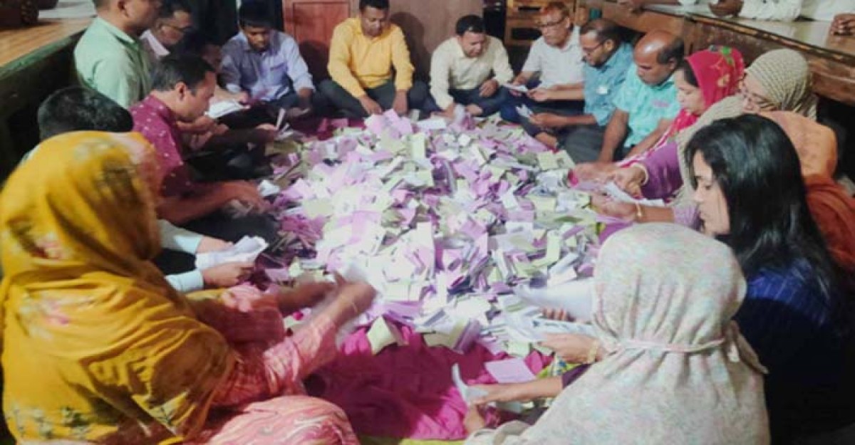 দ্বিতীয় ধাপে ভোটগ্রহণ শেষ, চলছে গণনা কাজ