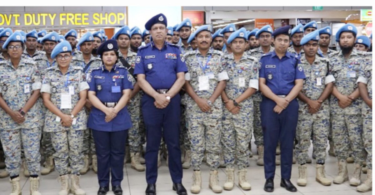 শান্তিরক্ষা মিশনে যোগ দিতে কঙ্গো গেলেন ১৮০ নারী পুলিশ সদস্য