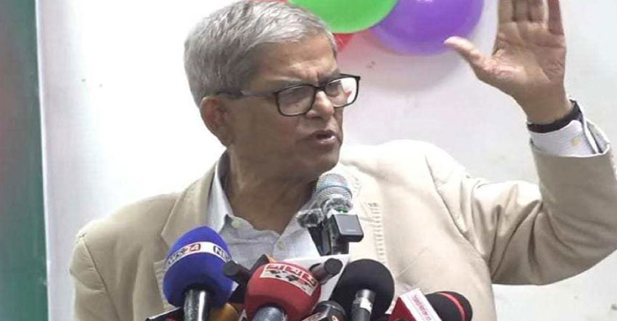 ক্ষমতাসীন সরকারের সময় শেষ: মির্জা ফখরুল