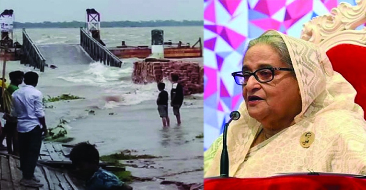 দুর্যোগকবলিত এলাকা পরিদর্শন করলেন প্রধানমন্ত্রী