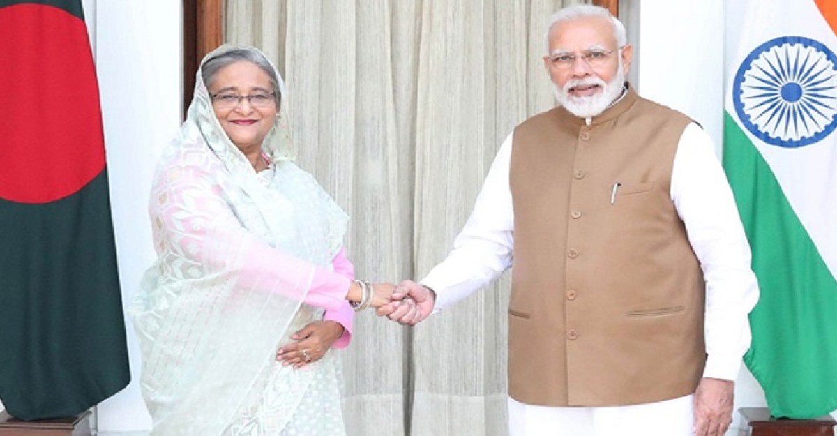 মোদিকে প্রধানমন্ত্রীর অভিনন্দন