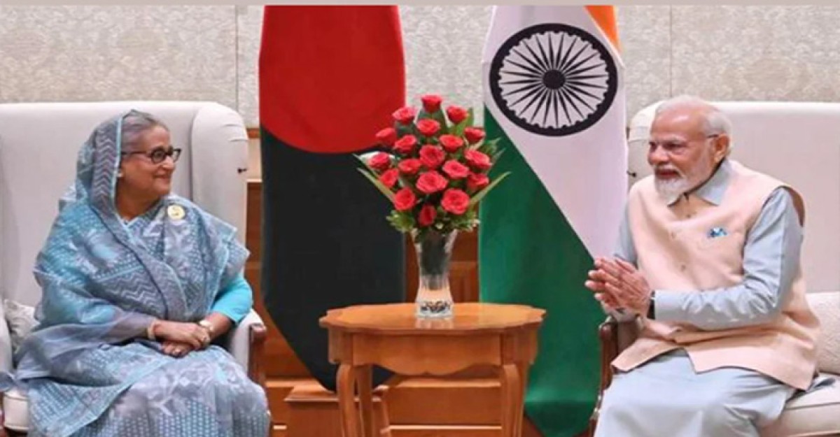 দিল্লিতে মোদি-শেখ হাসিনা বৈঠক