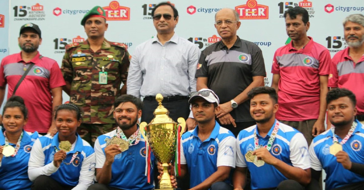 জাতীয় পর্যায়ে পুলিশ আর্চারি ক্লাবের ৪ স্বর্ণ পদকসহ ৮ পদক জয়