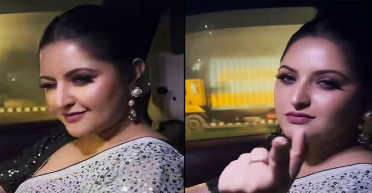 মাঝরাতে গানের তালে গাড়ি চালিয়ে মাতোয়ারা পরিমনি