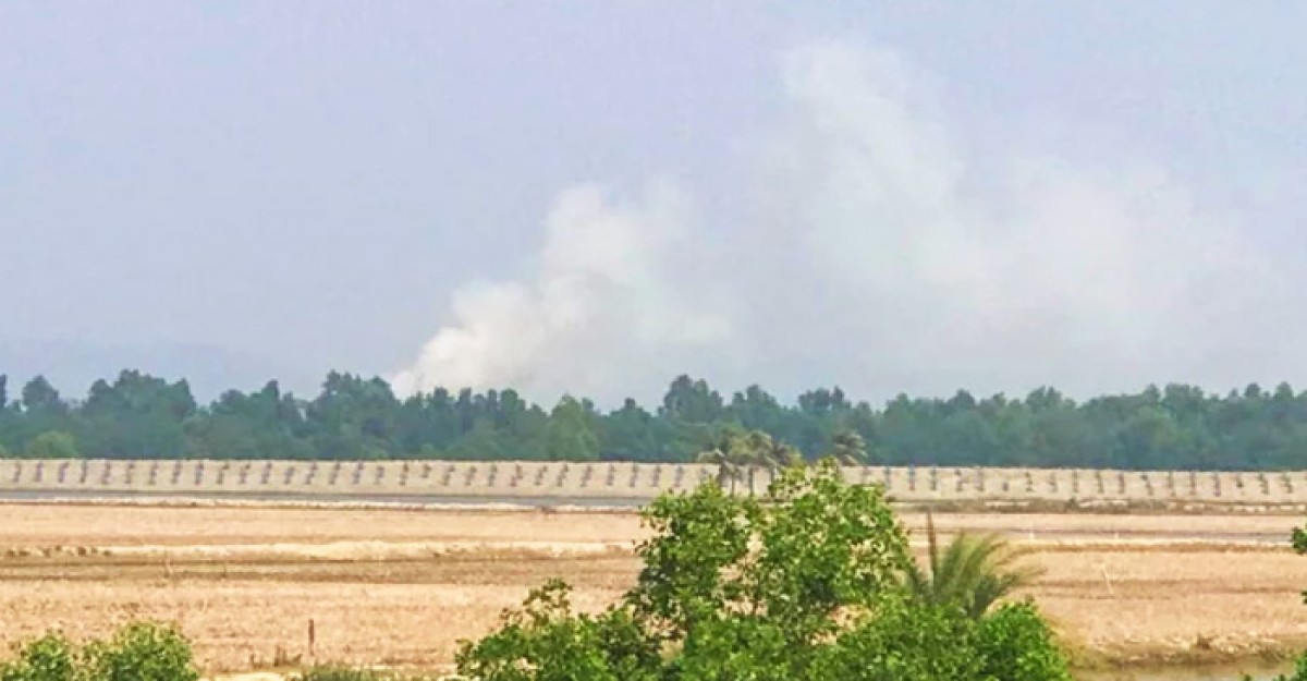 টেকনাফ সীমান্তের ওপারে গোলাগুলি, আতঙ্কে স্থানীয়রা