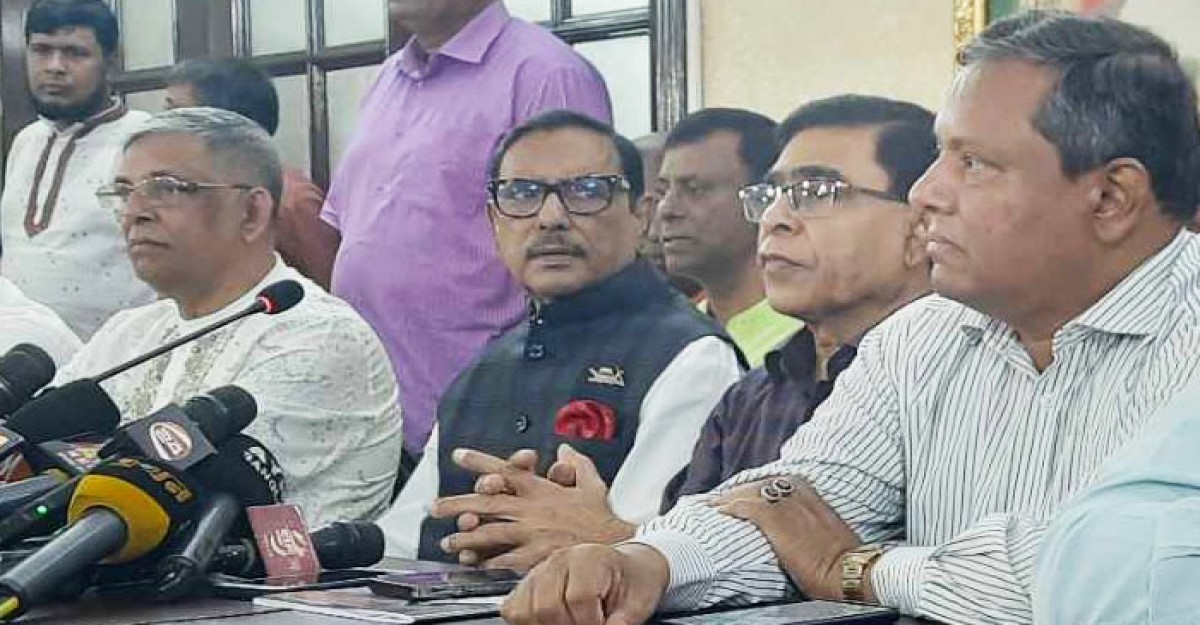 সড়কে যানজট নেই, তবে চাপ আছে: ওবায়দুল কাদের