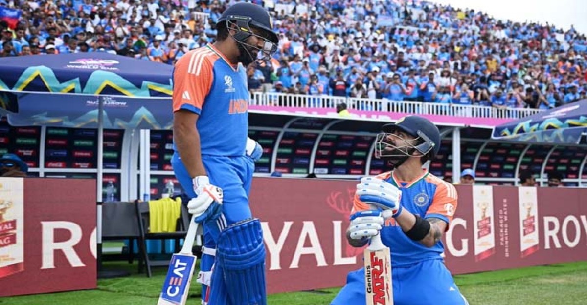 সুপার এইটের প্রথম ম্যাচে টস জিতে ব্যাটিংয়ে ভারত