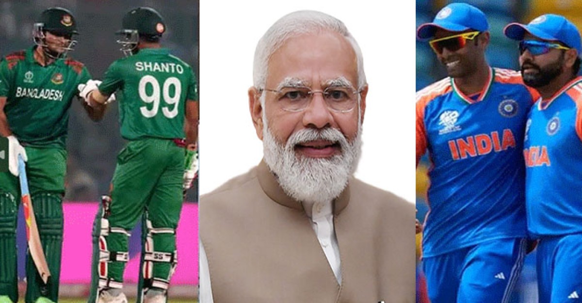 বাংলাদেশ দলকে শুভকামনা জানালেন মোদি