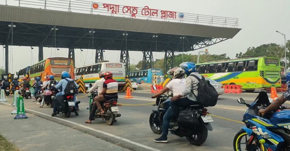 পদ্মা সেতুতে ১৩ দিনে ৪২ কোটি টাকা টোল আদায়