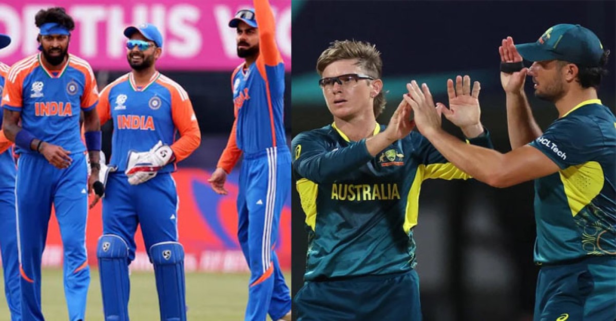 রাতে সেমি পরীক্ষায় মাঠে নামছে ভারত-অস্ট্রেলিয়া