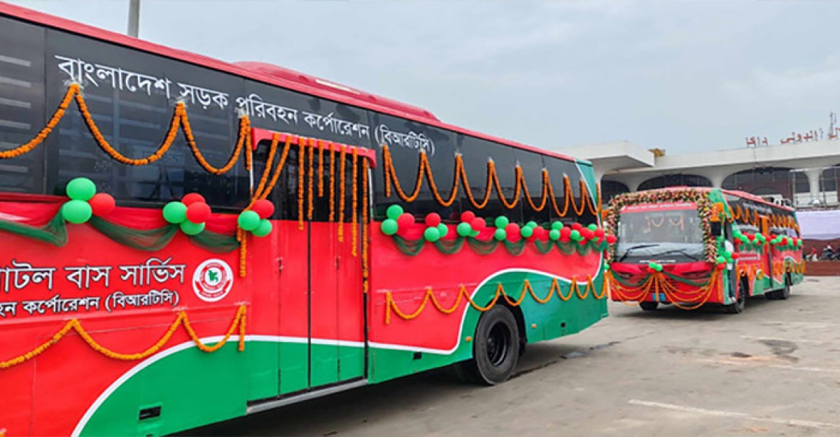 শাহজালালে চালু হলো শাটল বাস