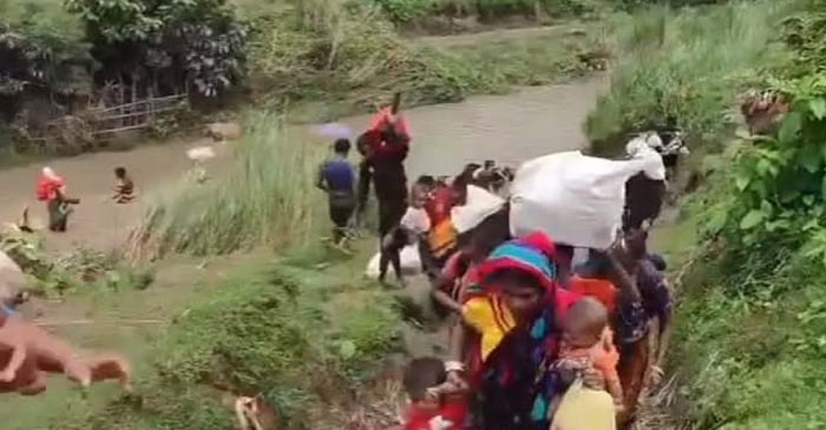 রাখাইনে পরিস্থিতি থমথমে, সীমান্তজুড়ে গোলা-গুলির আতঙ্ক
