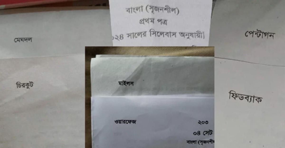 সংগীত ব্যান্ডের নামে এবারের এইচএসসির প্রশ্নপত্র!