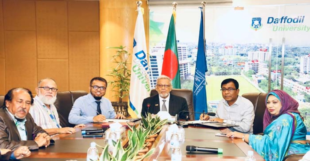 বারি-ড্যাফোডিল ইন্টারন্যাশনাল ইউনিভার্সিটির মধ্যে সমঝোতা স্মারক স্বাক্ষর
