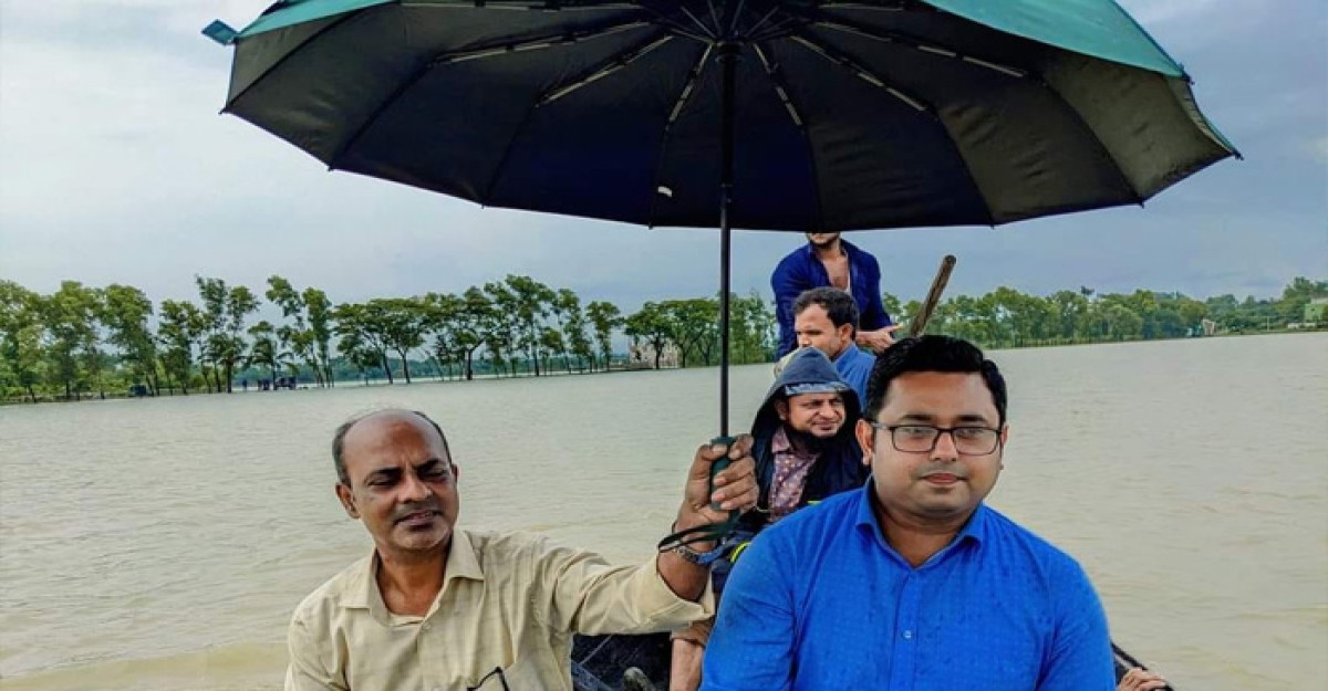 উখিয়ায় টানা বর্ষণে ৪০ গ্রাম প্লাবিত