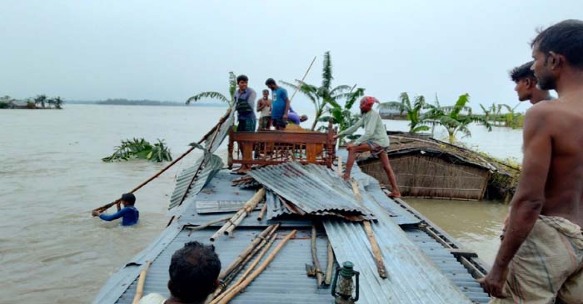 বন্যায় ১৫ জেলায় ২০ লাখ মানুষ ক্ষতিগ্রস্ত