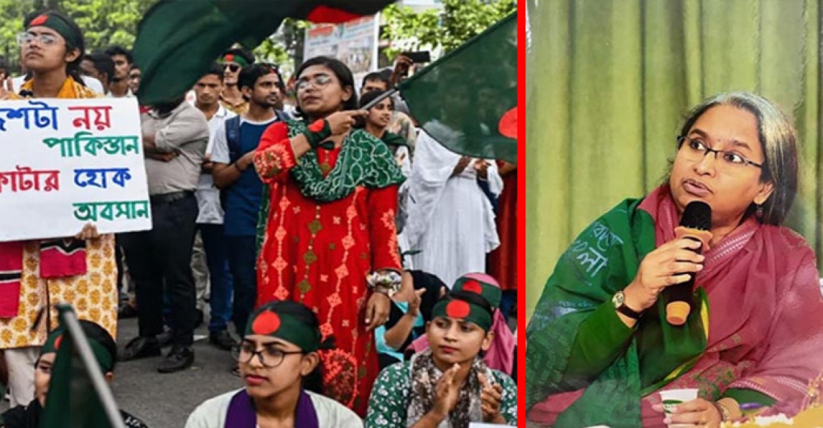যারা নিজেদের রাজাকার বলে, তাদের কপালে পতাকা বাঁধার অধিকার নেই: দীপু মনি