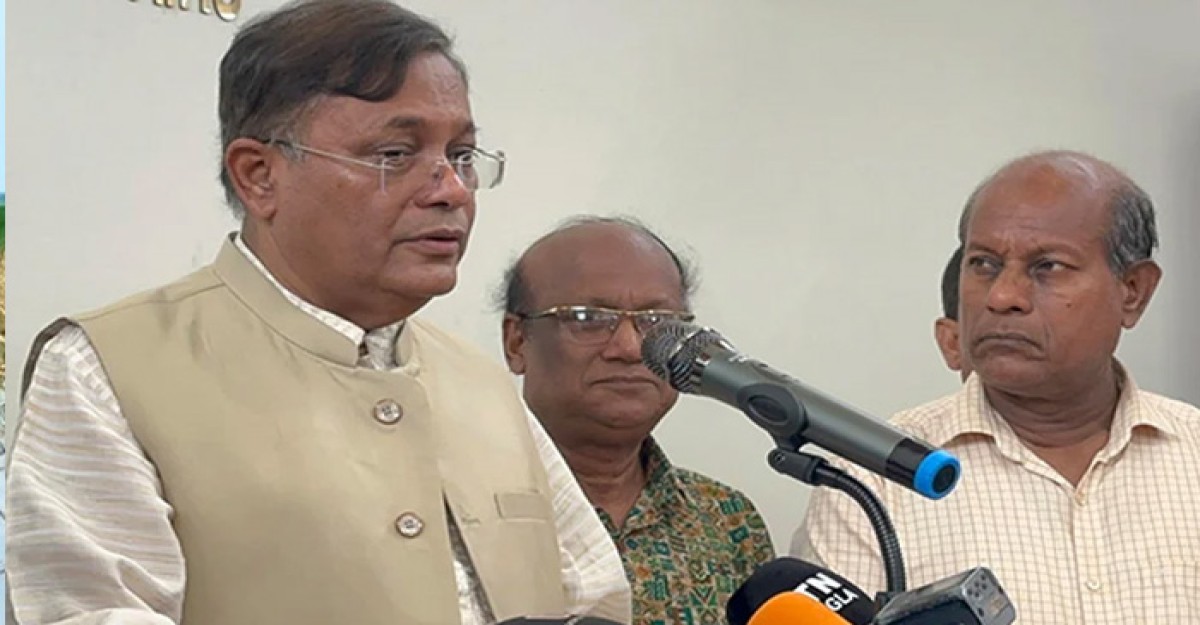 রাজাকারের পক্ষে স্লোগান রাষ্ট্রবিরোধী: পররাষ্ট্রমন্ত্রী