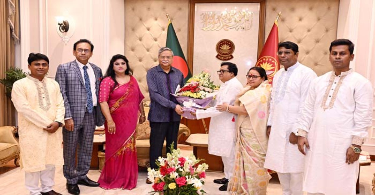 রাষ্ট্রপতির সঙ্গে শ্রীশ্রী হরি- গুরুচাঁদ মতুয়া মিশনের প্রতিনিধিদলের সাক্ষাৎ