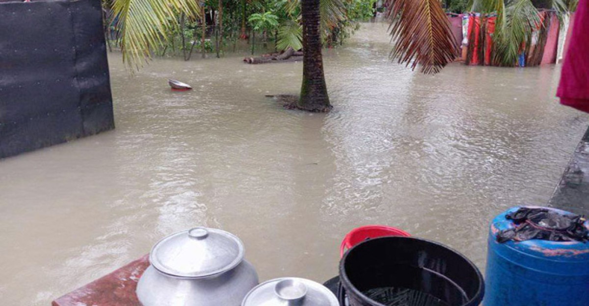 টানা বৃষ্টিতে ডুবল নোয়াখালী, শিক্ষাপ্রতিষ্ঠান বন্ধ ঘোষণা