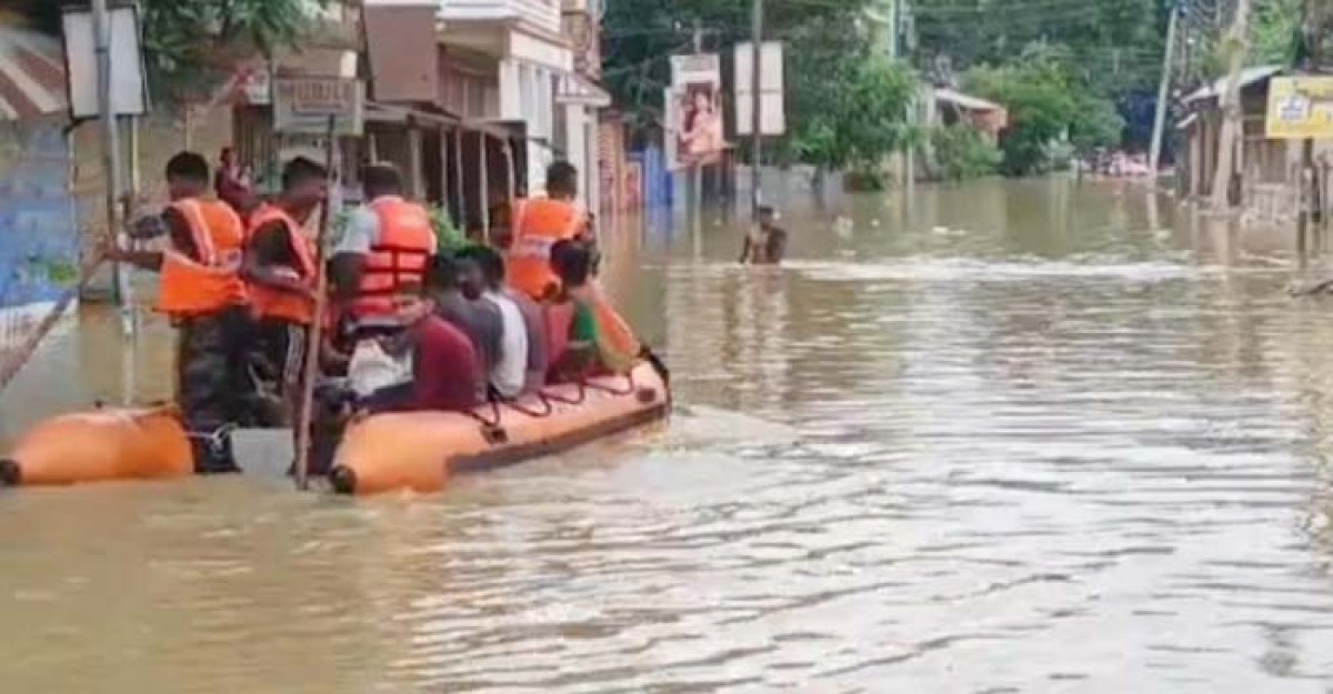 ভারতে টানা বৃষ্টি-বন্যায় নিহত ৭