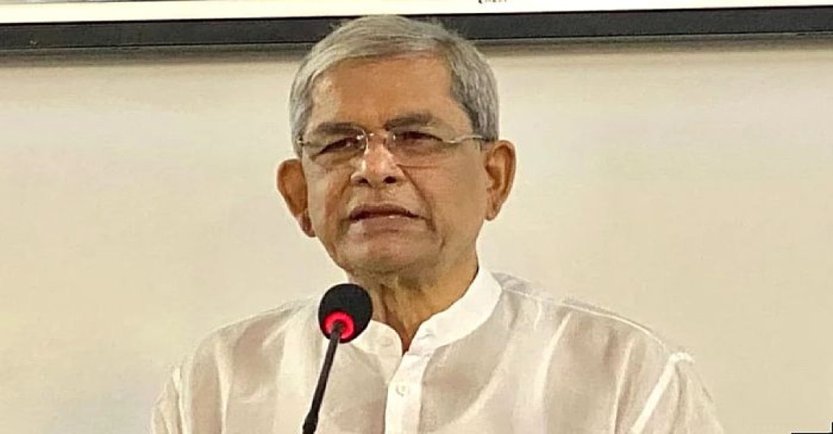 লুটপাটের সঙ্গে বিএনপির কর্মীরা জড়িত নয়: ফখরুল