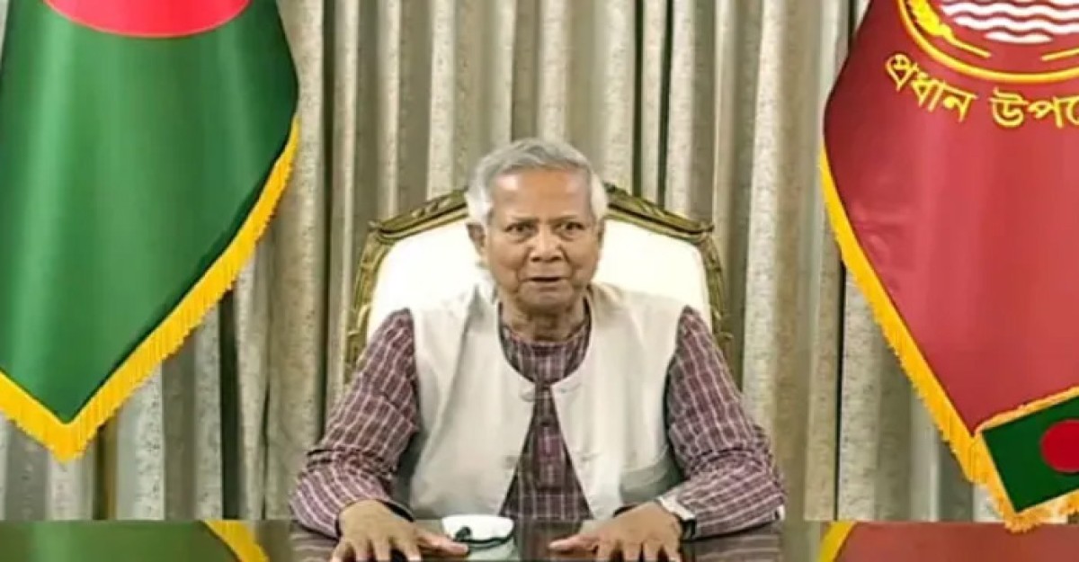 গণহত্যা স্মৃতি ফাউন্ডেশনে সবার দান চাইলেন প্রধান উপদেষ্টা